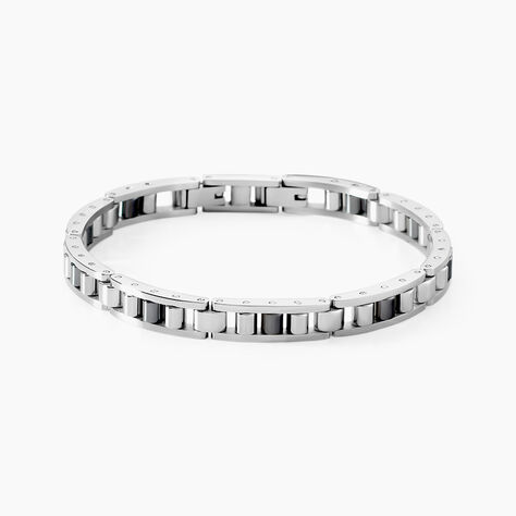 Bracelet Jourdan Acier Blanc - Bracelets Homme | Histoire d&rsquo;Or