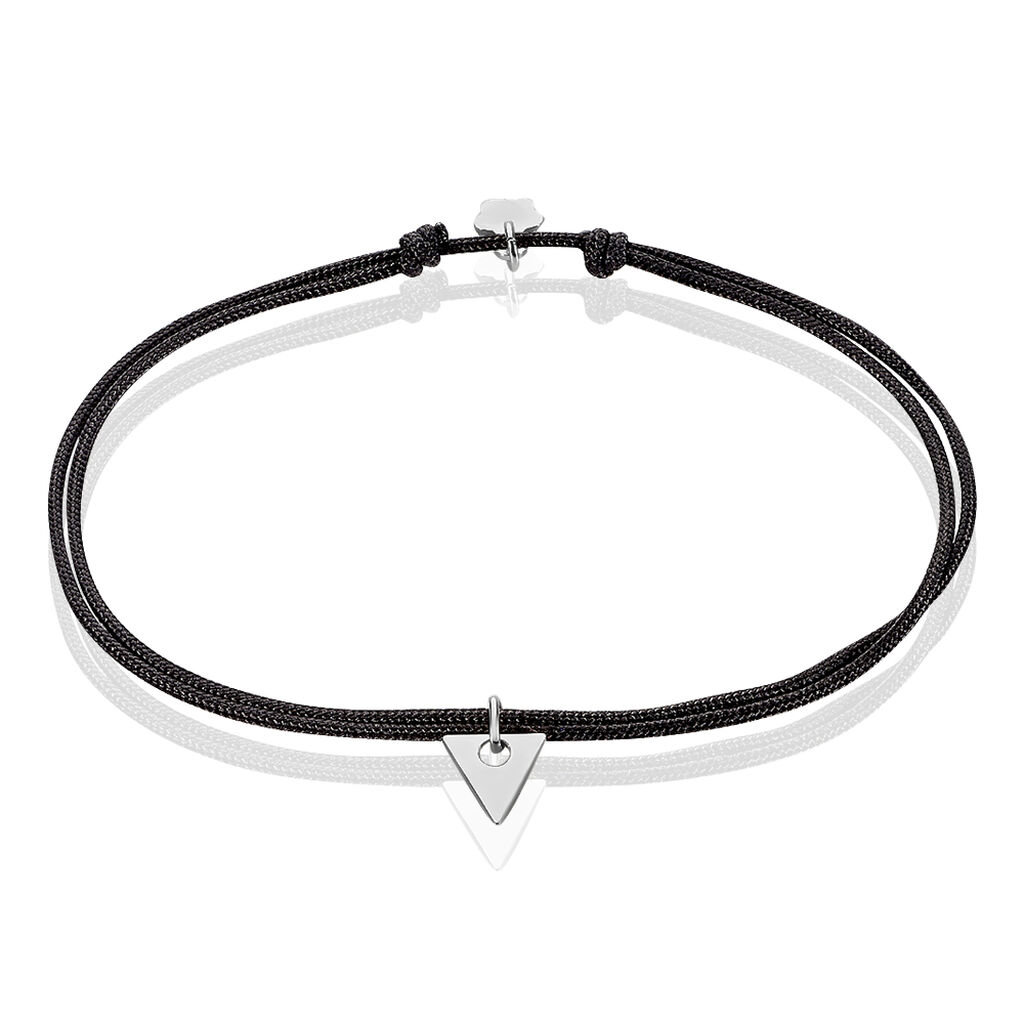 Bracelet Trilia Argent Blanc - Bracelets cordon Femme | Histoire d’Or