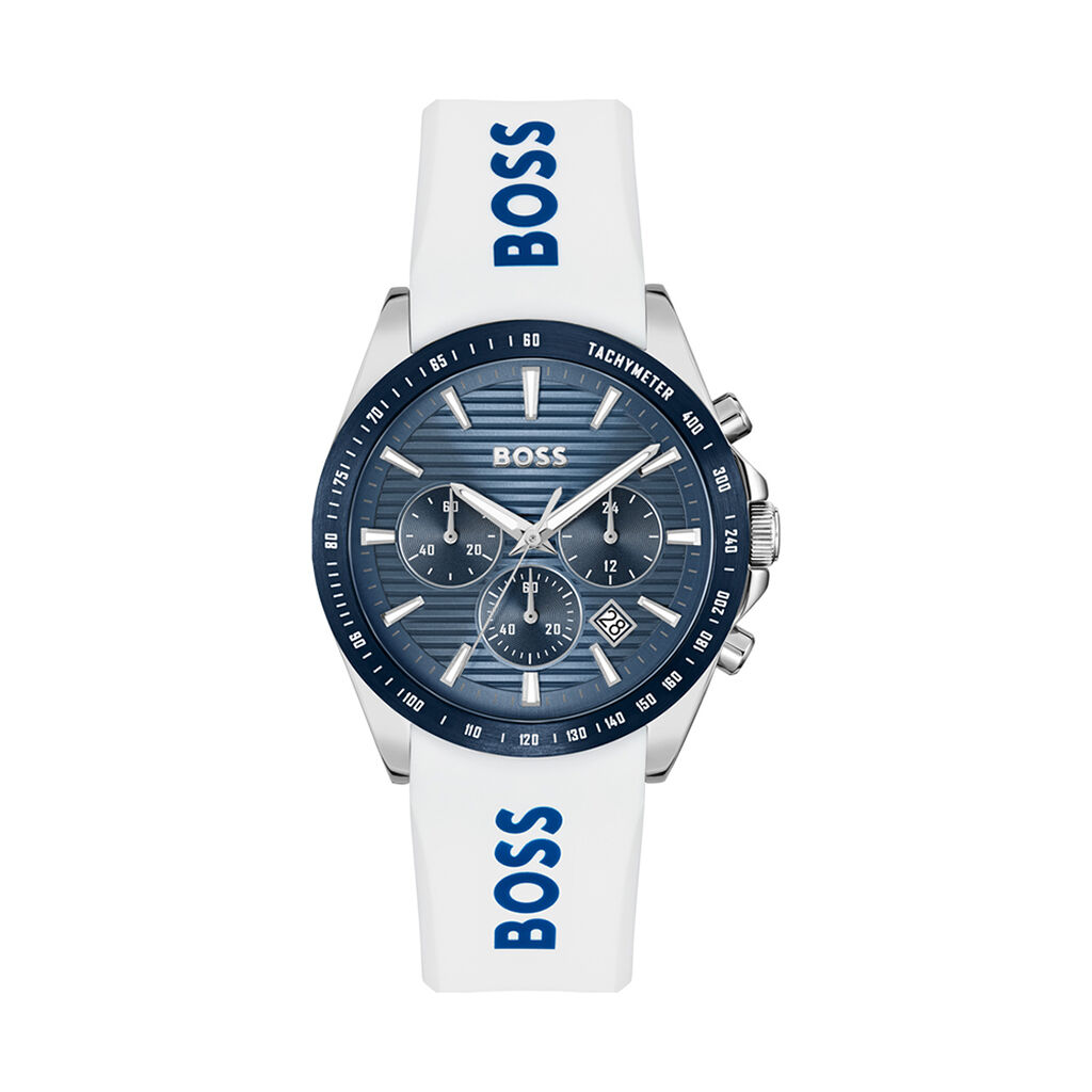 Montre Boss Strike Chrono Bleu - Montres Homme | Histoire d’Or