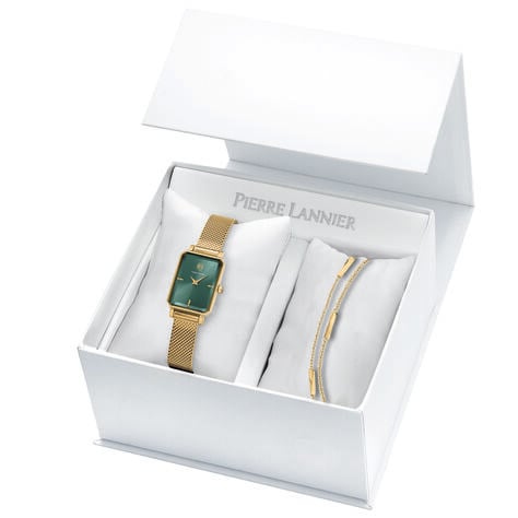Coffret De Montre Pierre Lannier Ariane Vert - Nouveautés Femme | Histoire d’Or