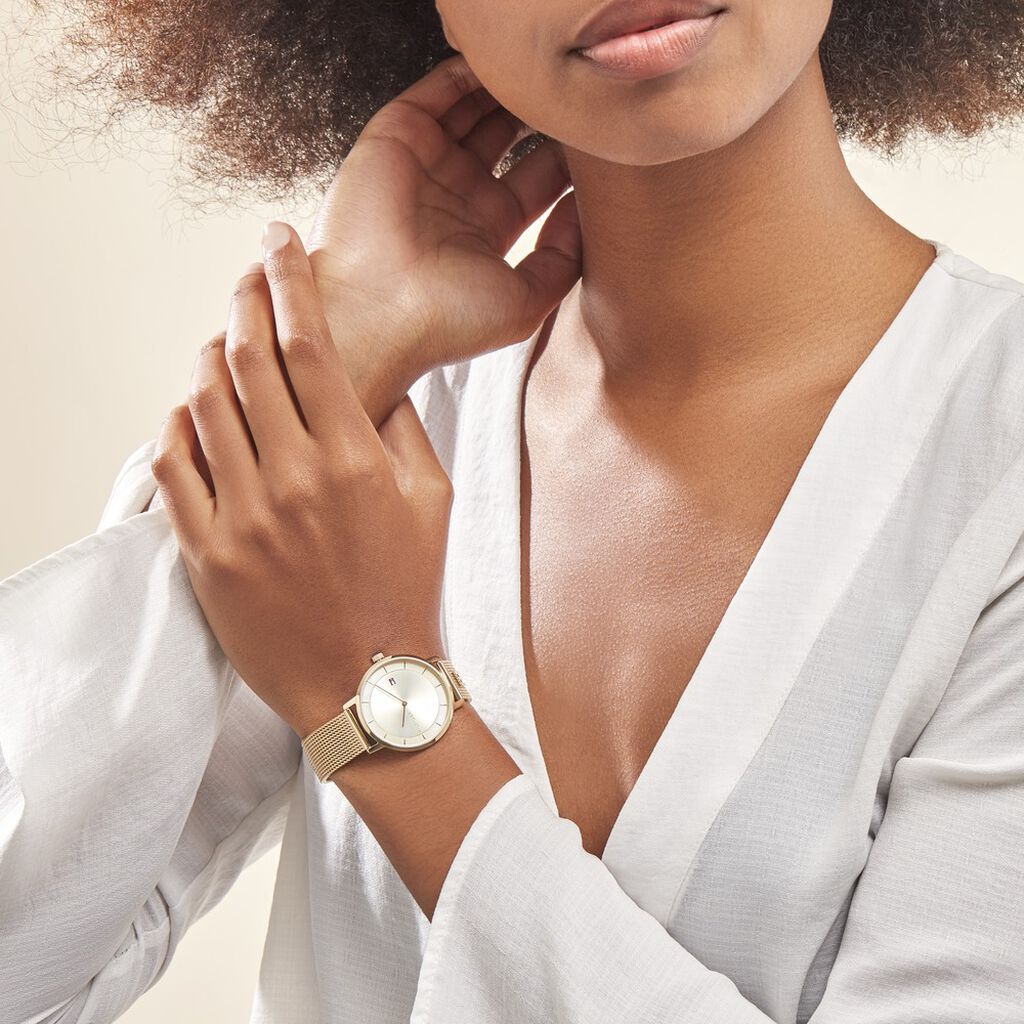 Montre Tommy Hilfiger Tea Champagne - Montres Femme | Histoire d’Or