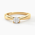 Bague Solitaire Artemis Or Jaune Diamant - Bagues solitaires Femme | Histoire d&rsquo;Or