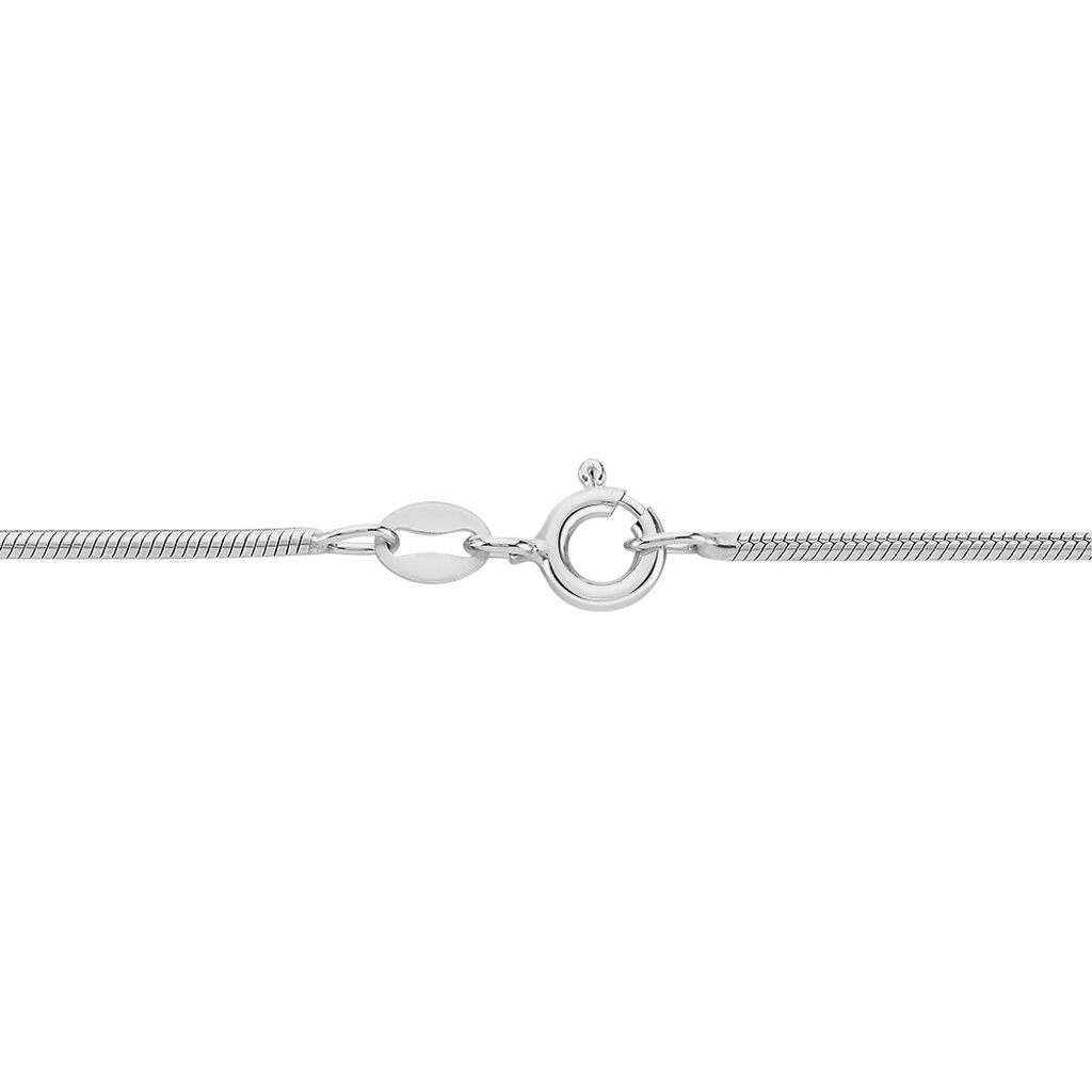 Chaîne Geva Argent Blanc - Chaines Femme | Histoire d’Or