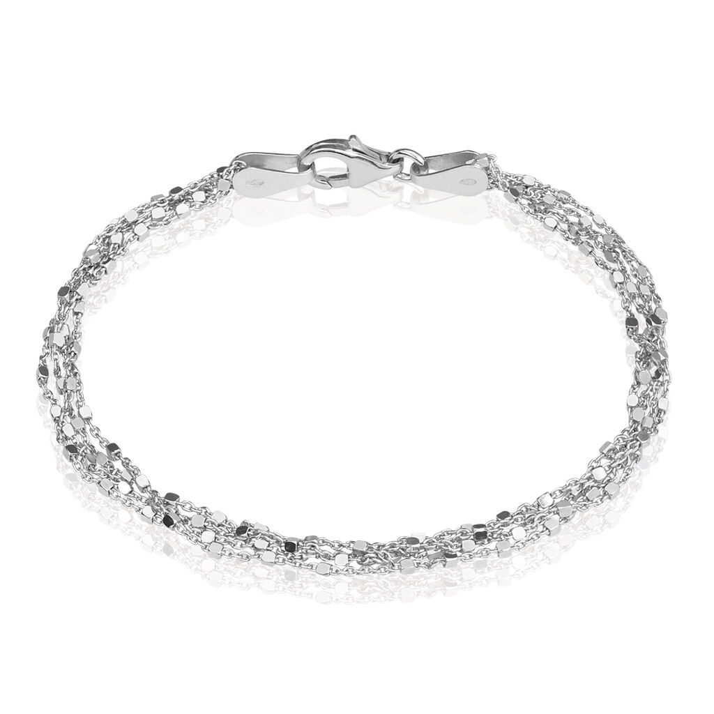 Bracelet Marie-armelle Argent Blanc