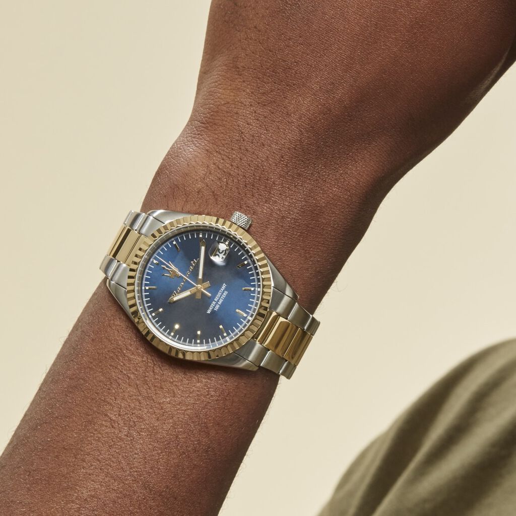 Montre Maserati Competizione Bleu - Montres Homme | Histoire d’Or