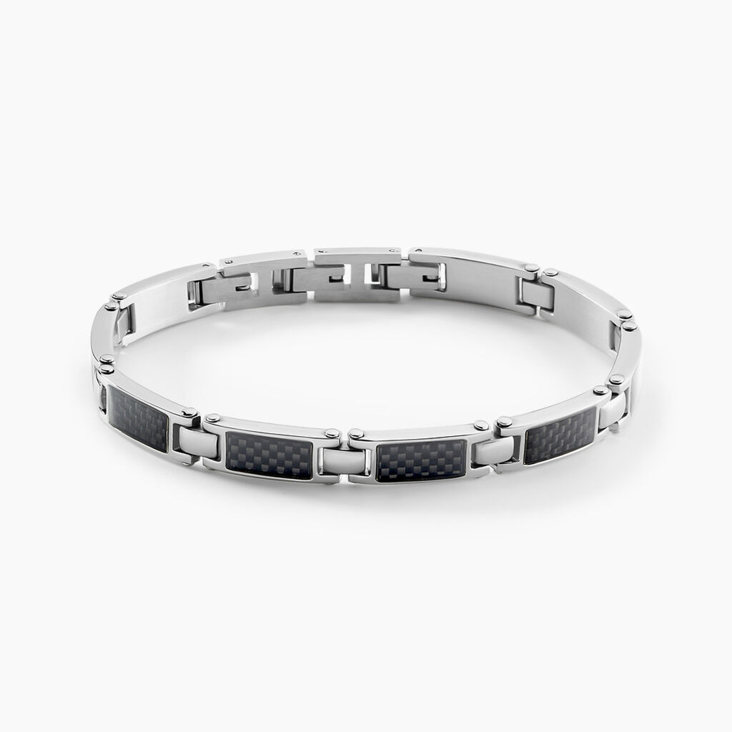 Bracelet Arnaud Acier Blanc