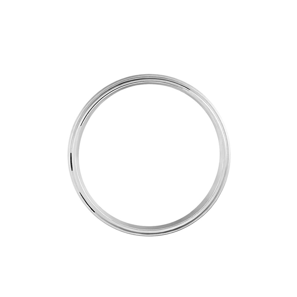 Alliance Hevan Demi Jonc Palladium Blanc - Alliances Homme | Histoire d’Or