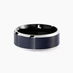 Bague Jourdan Titane Bicolore - Bagues Homme | Histoire d&rsquo;Or