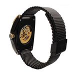 Montre Montignac Tonneau Automatique Noir - F&ecirc;te des p&egrave;res Homme | Histoire d&rsquo;Or