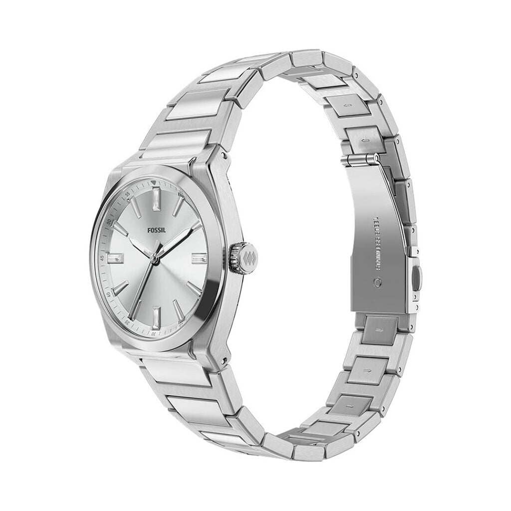 Montre Fossil Everett Femme Argent&eacute; - Montres Femme | Histoire d&rsquo;Or