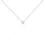 Collier Argent Blanc Lylwenn Oxyde De Zirconium