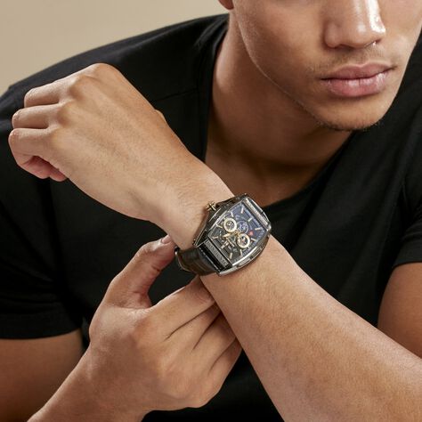 Montre Montignac Noir - Montres Homme | Histoire d’Or