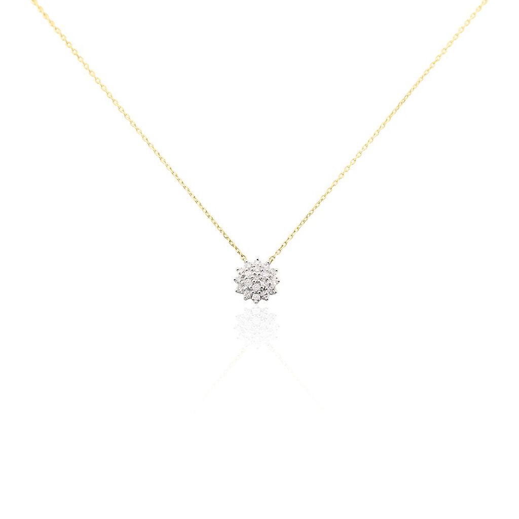 Collier Caliopee Or Jaune Diamant - Colliers Femme | Histoire d’Or