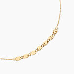 Collier Lueur Argent Dor&eacute; A L'Or 750/1000 - Bijoux sans pierre Femme | Histoire d&rsquo;Or