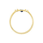 Bague Jahyna Or Jaune Saphir Et Diamant - Bagues solitaires Femme | Histoire d&rsquo;Or