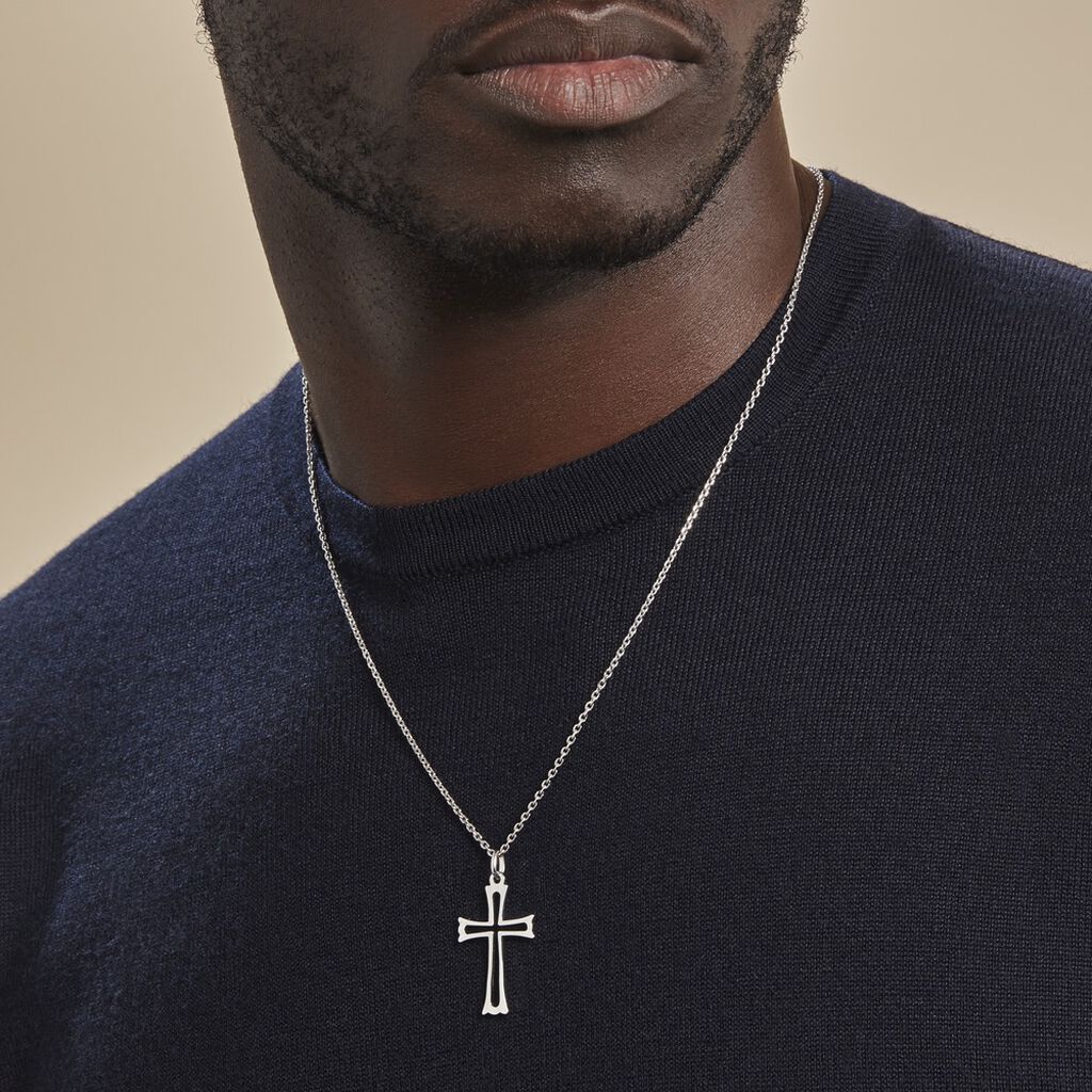 Pendentif Romayssa Argent Blanc - Pendentifs Famille | Histoire d’Or