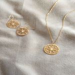 MARGHERITA Damen Collier Gold 375 (9 Karat) Blume - Bijoux sans pierre Femme | Histoire d&rsquo;Or