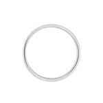 Alliance Mariaye Argent Blanc - Alliances Homme | Histoire d&rsquo;Or