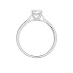 Bague Solitaire Fiona Or Blanc Diamant Synthetique - Bagues solitaires Femme | Histoire d&rsquo;Or