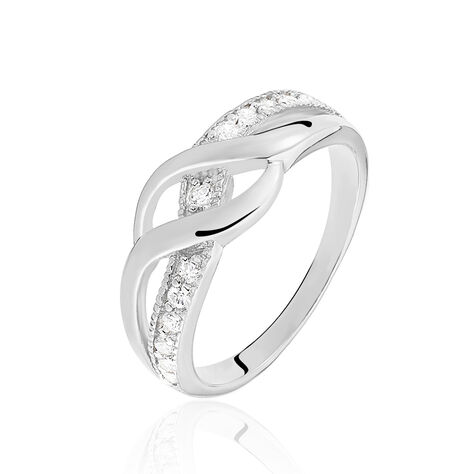 Bague Kayline Argent Oxyde De Zirconium - Bagues avec pierre Femme | Histoire d’Or