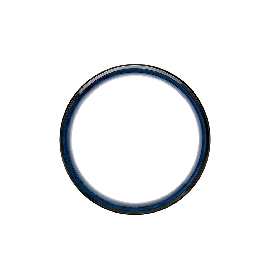 Bague Acier Noir Rick - Bagues fantaisie Homme | Histoire d&rsquo;Or