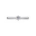 Bague Solitaire Veronika Or Blanc Diamant - Bagues solitaires Femme | Histoire d’Or
