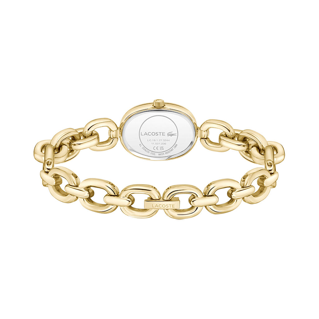 Montre Lacoste Petite Parisienne Nacre Blanche - Montres Femme | Histoire d&rsquo;Or