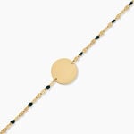 Bracelet Basteria Argent Dor&eacute; A L'Or 750/1000 - Bijoux sans pierre Femme | Histoire d&rsquo;Or