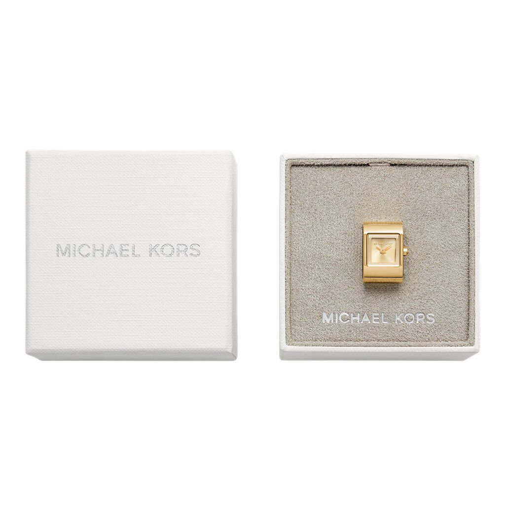 Montre Michael Kors Darrington Watch Ring Doré - Montres Femme | Histoire d’Or