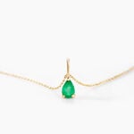 Collier Pluie D'Eclat Or Jaune Emeraude - Colliers Femme | Histoire d&rsquo;Or
