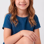 Bracelet Corynn Or Rose - Anniversaire Enfant | Histoire d&rsquo;Or