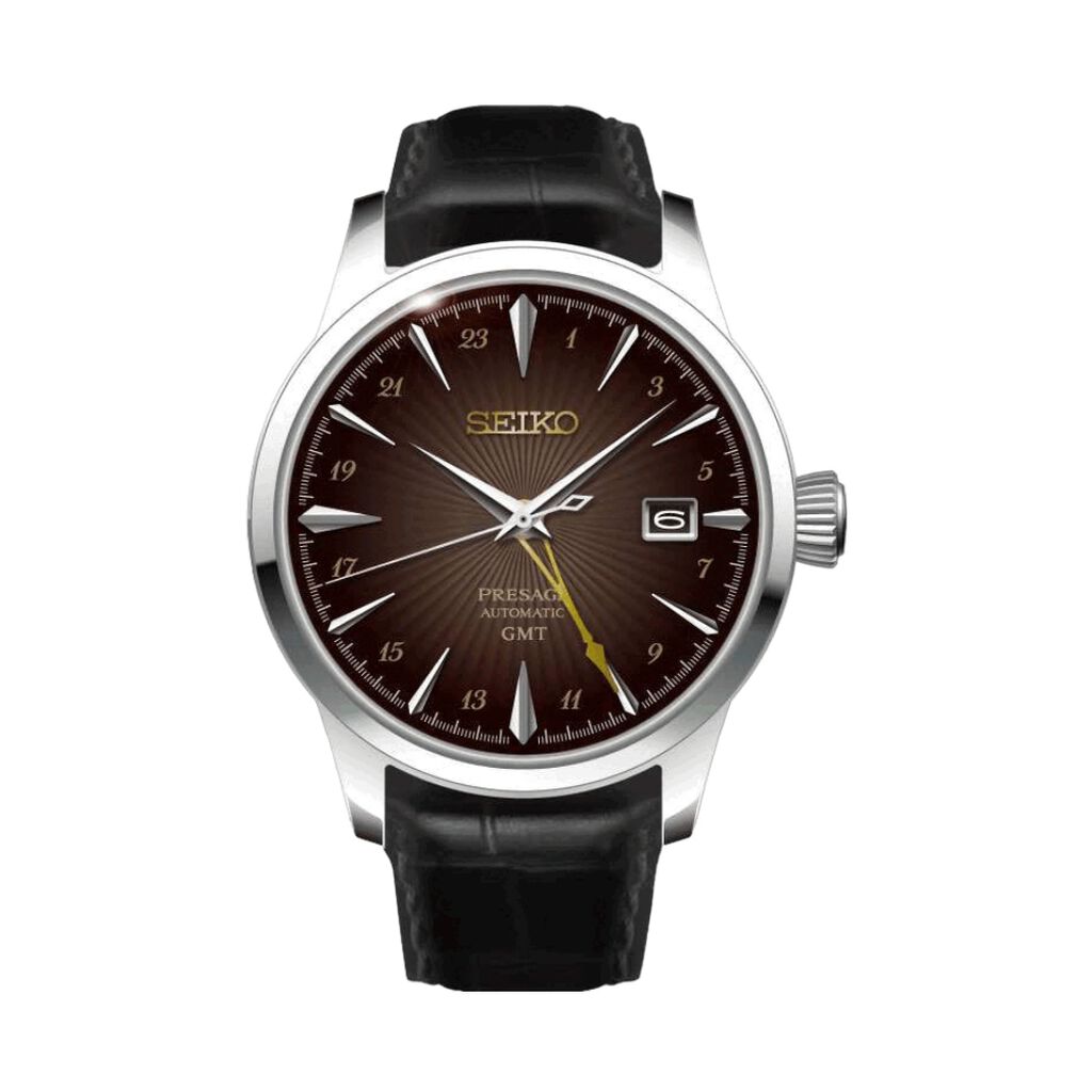 Montre Seiko Presage Cocktail Marron - Montres Homme | Histoire d&rsquo;Or