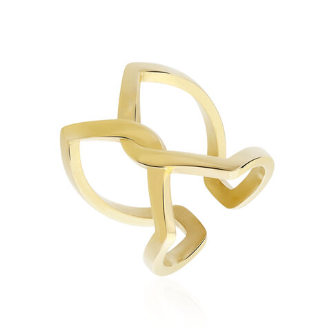 Bague Adelind Acier Jaune - Bagues fantaisie Femme | Histoire d’Or
