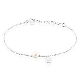 Bracelet Florenceau Argent Blanc Perle De Culture - Bracelets fantaisie Femme | Histoire d’Or