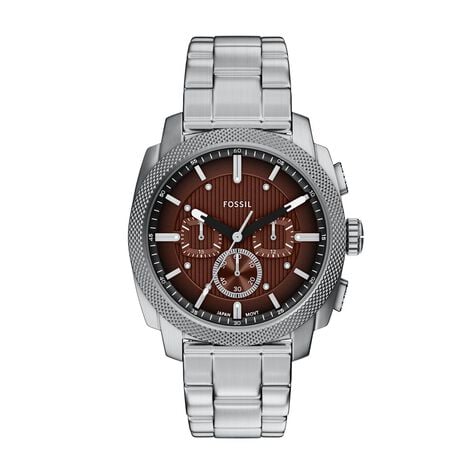 Montre Fossil Machine Marron - Montres Homme | Histoire d’Or