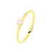 Bague Solitaire Annelies Or Jaune Diamant - Bagues solitaires Femme | Histoire d’Or