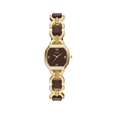Montre Fossil Harlow Jewel Marron - Montres Femme | Histoire d&rsquo;Or