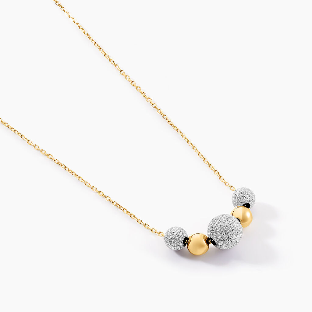 Collier Andrienne Or Jaune - Bijoux sans pierre Femme | Histoire d&rsquo;Or