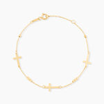 Bracelet Cruza Or Jaune - Bracelets Femme | Histoire d&rsquo;Or
