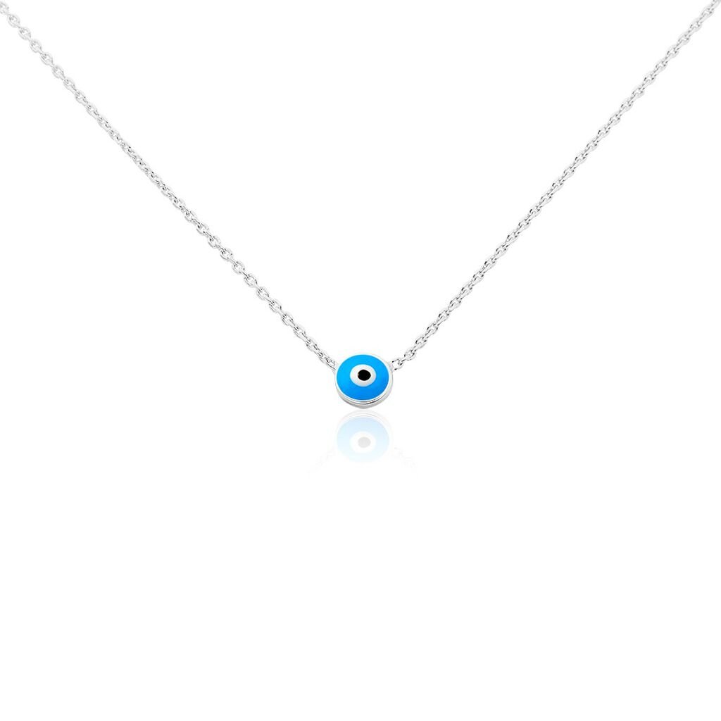 Collier Parad'eyes Argent Blanc - Colliers fantaisie Femme | Histoire d’Or