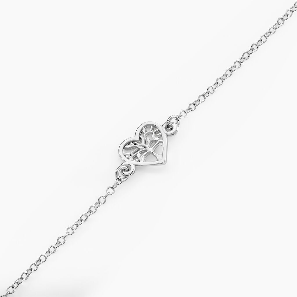 Bracelet Elwenn Argent Blanc - Bracelets Femme | Histoire d’Or