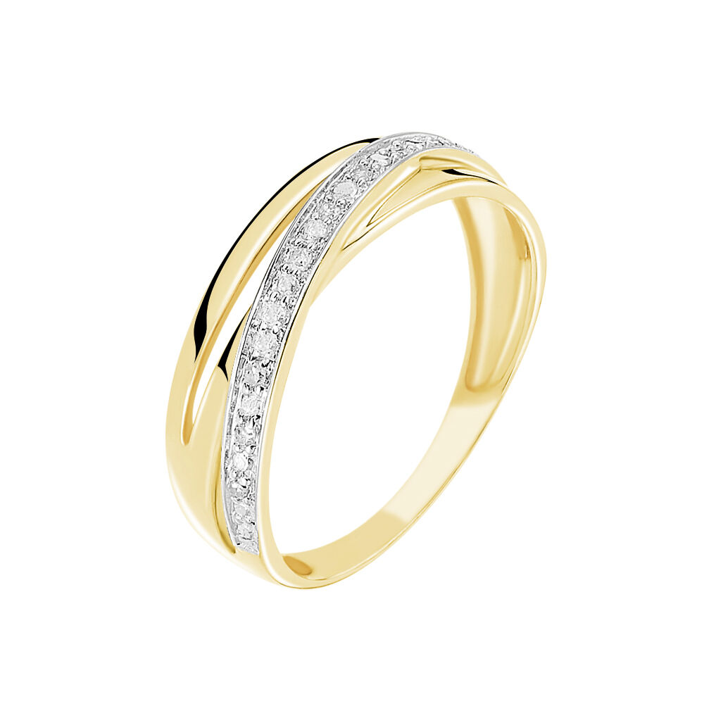 Bague or et diamant pas cher sales