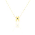 Collier Mae Ourson Or Jaune - Colliers Enfant | Histoire d&rsquo;Or
