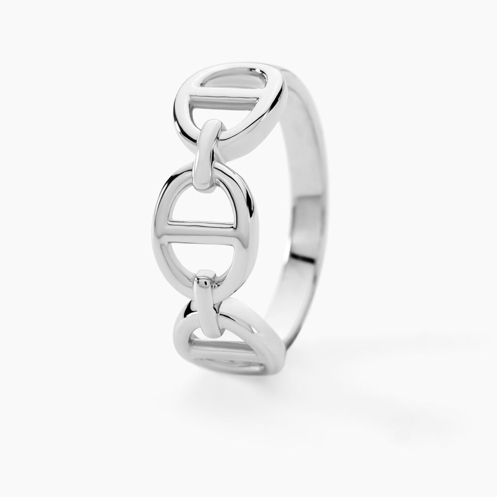 Bague Seiorse Argent Blanc - Bagues fantaisie Femme | Histoire d’Or