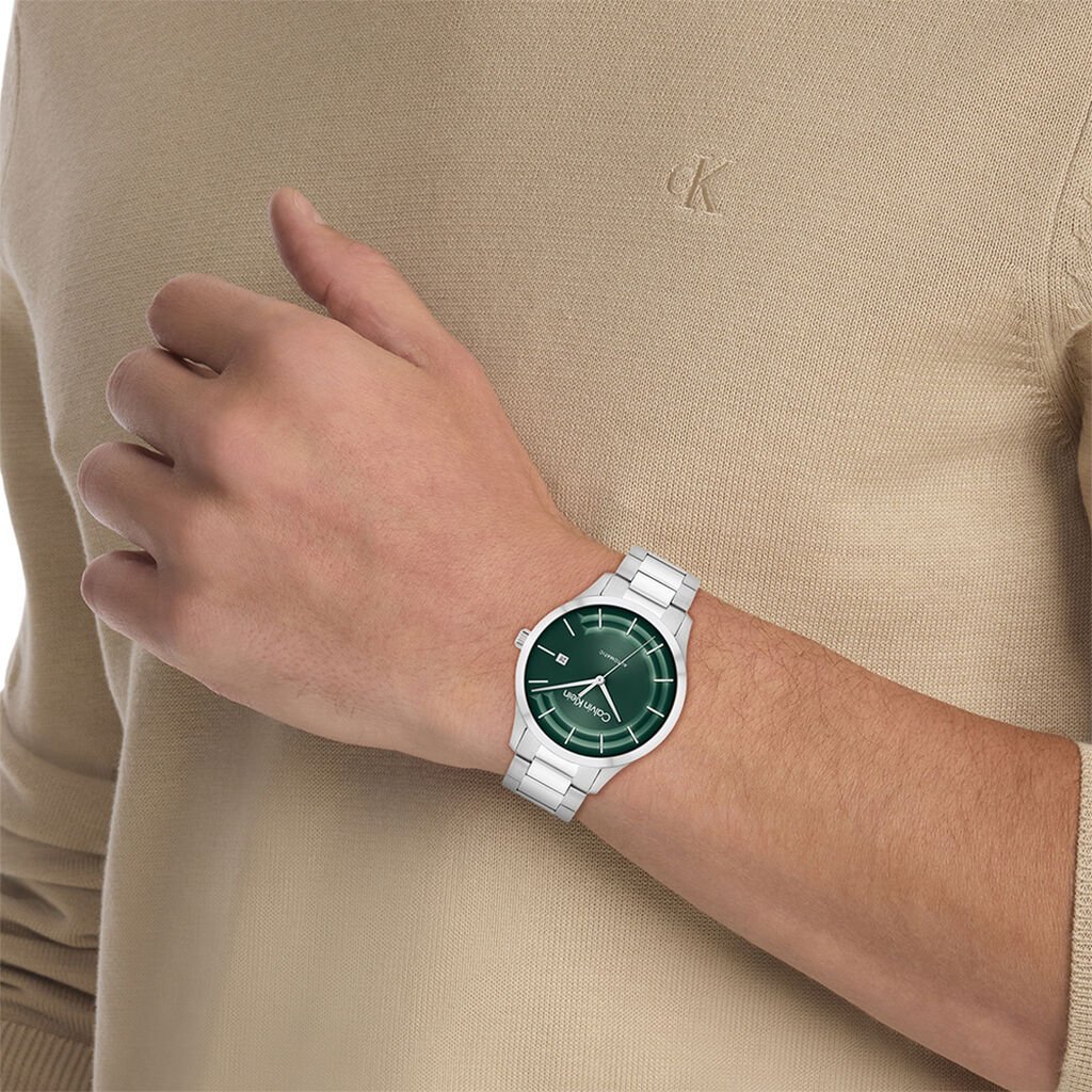 Montre Calvin Klein Iconic Automatic Vert - Montres Homme | Histoire d’Or