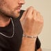 Bracelet Tavio Argent Blanc - Bracelets Homme | Histoire d’Or