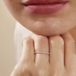 Alliance Julietta Or Blanc Oxyde De Zirconium - Alliances Femme | Histoire d&rsquo;Or