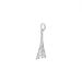 Pendentif Paco Argent Blanc - Pendentifs Famille | Histoire d’Or