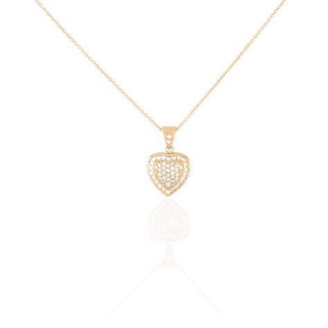 Collier Rhadijaae Plaqué Or Jaune Oxyde De Zirconium - Colliers Femme | Histoire d’Or