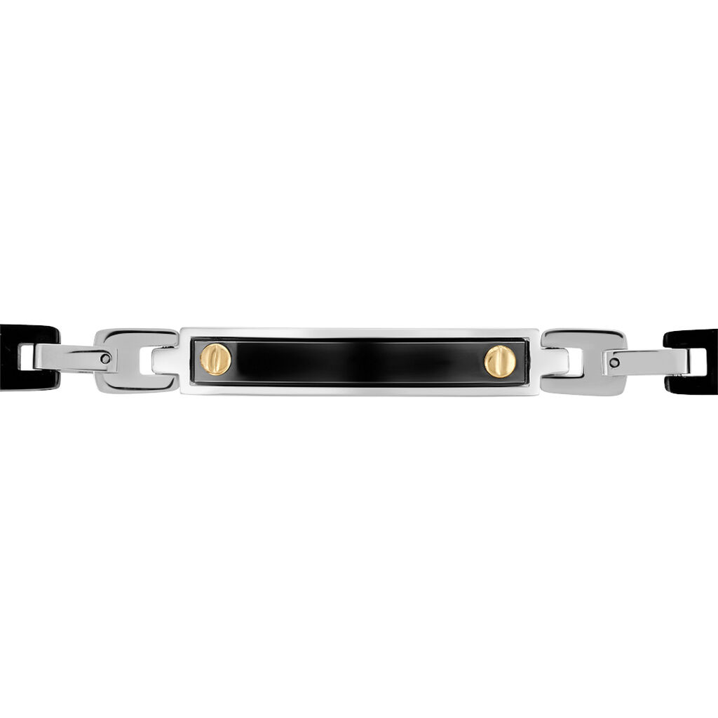 Bracelet Jourdan Acier Gris - Bracelets Homme | Histoire d&rsquo;Or